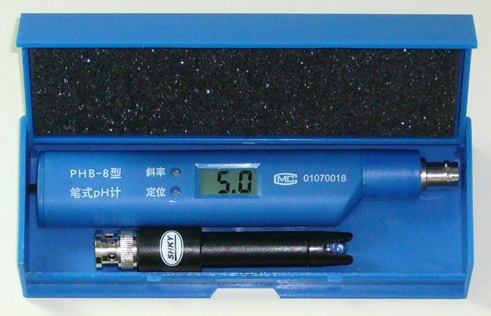 上?？祪x筆型酸度計PHB-8
