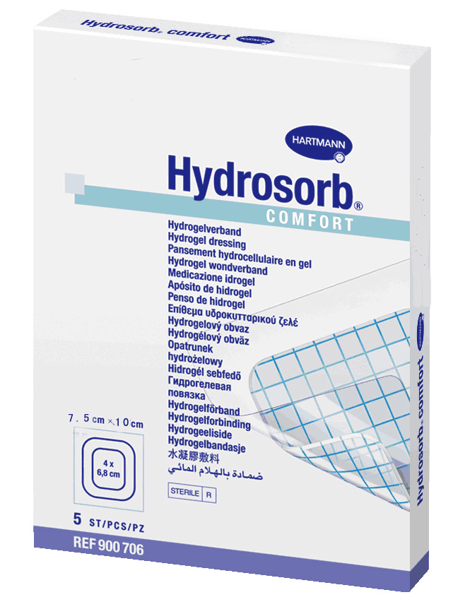 “保赫曼.德濕舒”水凝膠傷口敷料 Hydrosorb(7.5x10cm) “保赫曼.德濕舒”水凝膠傷口敷料 Hydrosorb(7.5x10cm)