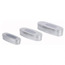 華瑞不銹鋼針管盒  A312 中號(hào) 134×50×30毫米可放10ml、5ml、2ml、1ml 針管