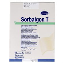 德國保赫曼德濕康藻酸鈣傷口敷料  Sorbalgon T型 2g/30cm 貨號：9995921   