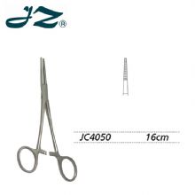 金鐘止血鉗直半齒 JC4050 16cm 直半齒（蘭氏）