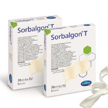 德國保赫曼德濕康藻酸鈣傷口敷料  Sorbalgon T型 1g/30cm