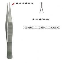 金鐘整形鑷  J3C040 14cm 無鉤 頭寬0.8 WD