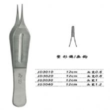 金鐘整形鑷  JD3010 12cm 無鉤 頭寬 0.6