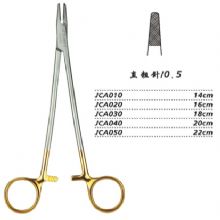 金鐘硬質(zhì)合金鑲片持針鉗直 粗針 JCA010 14cm 直 粗針 0.5
