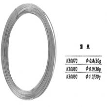 金鐘牙用絲  K30070 圓絲 φ0.8（30g）口腔鋼絲