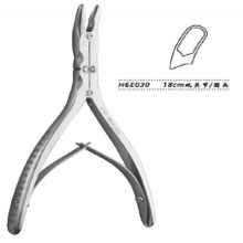 金鐘乳突咬骨鉗  H6E030 18cm 雙關節(jié) 圓頭