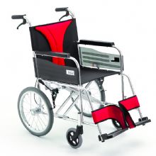 MIKI三貴手動輪椅車MPTC-46L  靠背不可折疊  雙層墊 W717