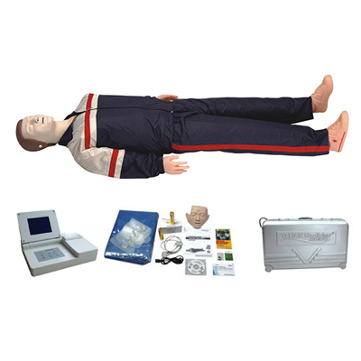  高級大屏幕液晶彩顯全自動電腦心肺復蘇模擬人KAS-CPR690  