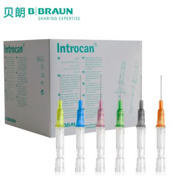 德國(guó)貝朗動(dòng)靜脈留置針I(yè)ntrocan Safety 英全康 20G 直型密閉式不帶翼 安全型