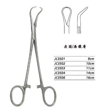 金鐘帕巾鉗尖頭 JC3504 14cm 尖頭WD