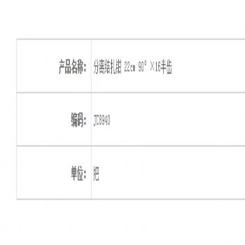 金鐘分離結(jié)扎鉗22cm JC8940 22cm 90°×16半齒