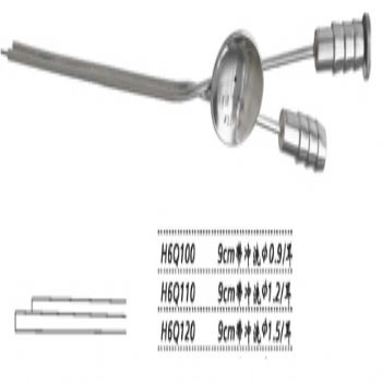 金鐘耳用吸引管帶沖洗 H6Q100 9cm 帶沖洗 φ0.9