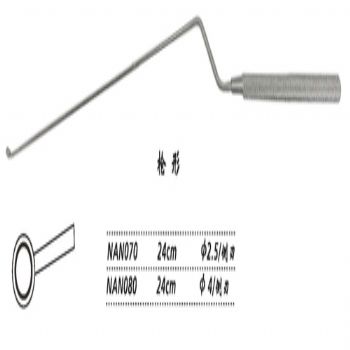 金鐘刮匙槍形 NAN080 24cm 槍形 側(cè)刃4