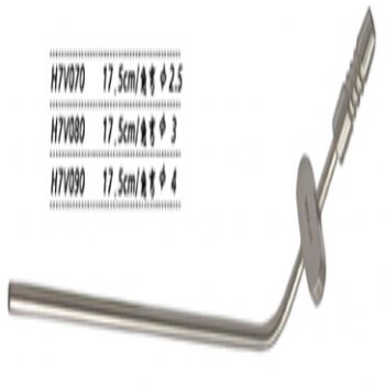 金鐘鼻腔吸引管角彎 H7V090 17.5cm 角彎 φ4