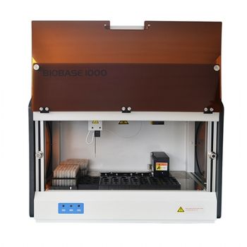 博科全自動(dòng)酶免分析系統(tǒng)BIOBASE1000 1個(gè)加樣通道，2塊酶標(biāo)板位，192個(gè)樣本位