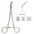 金鐘分離結(jié)扎鉗18cm JC8790 18cm 90°×16直半齒