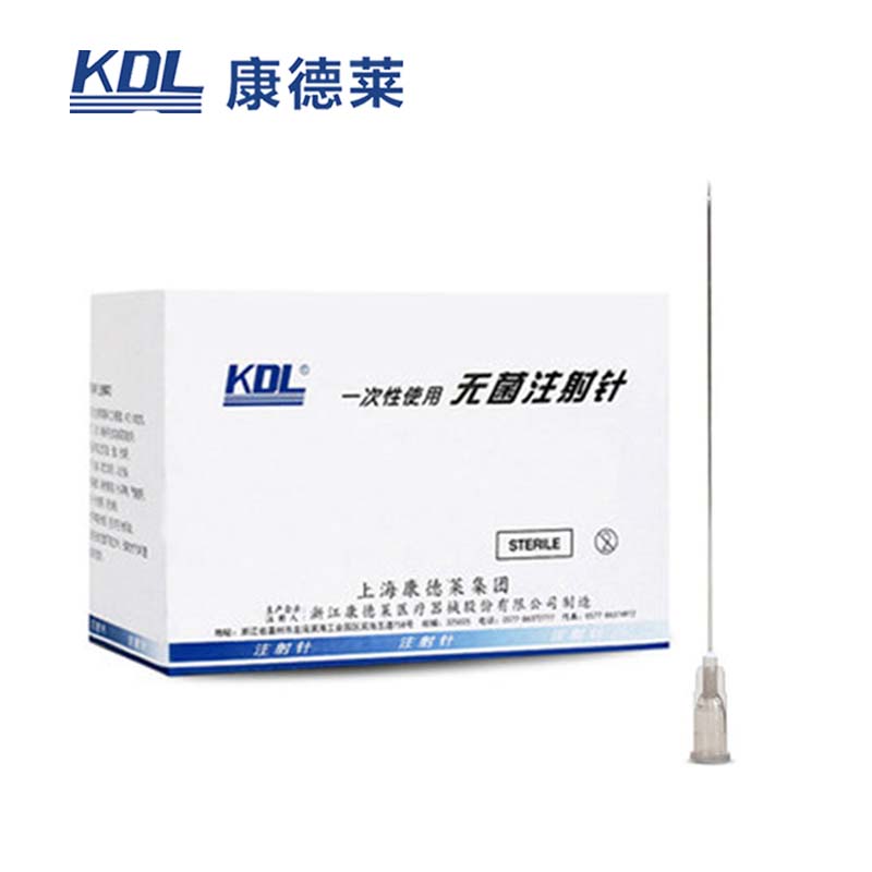康德萊一次性使用無(wú)菌注射針22G 0.7*80mm100支/盒，10000支/箱，一箱起批