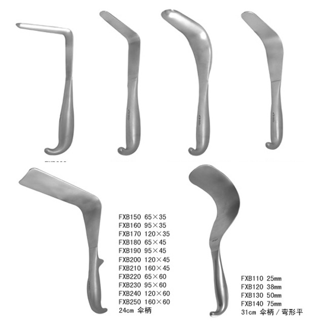 金鐘子宮拉鉤單鉤柄 22cm 單鉤柄 平 40×115mm