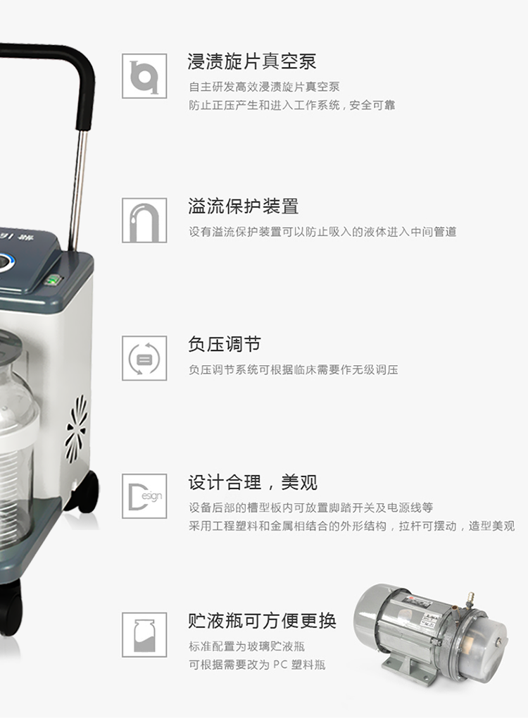斯曼峰 電動吸引器 YB-DX23D 斯曼峰高負(fù)壓吸引器