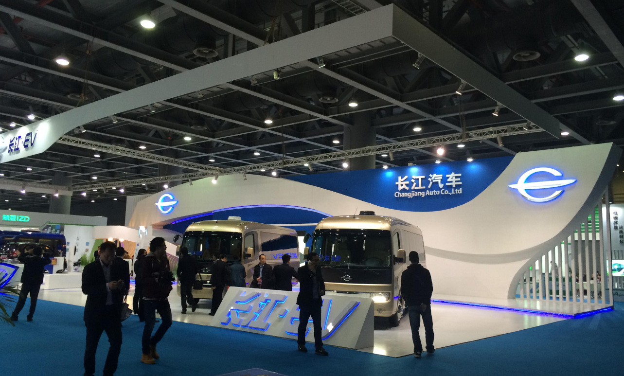 長江汽車展臺搭建設(shè)計