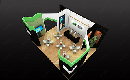 2021上海地材展展臺(tái)裝修布置