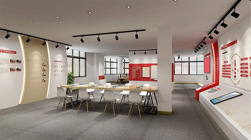 黨建展廳、街道社區(qū)文化、黨群服務中心、新時代驛站—美刻與您同行！