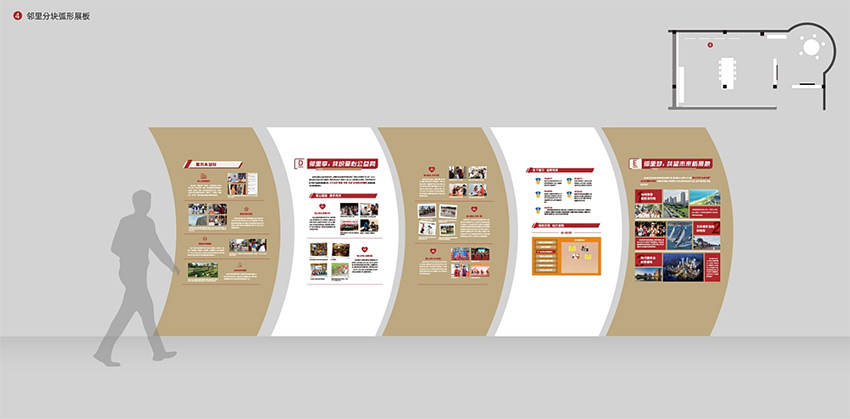 黨建展廳、街道社區(qū)文化、黨群服務中心、新時代驛站—美刻與您同行！